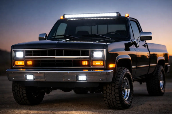 Best Lights for Squarebody Truck Builds