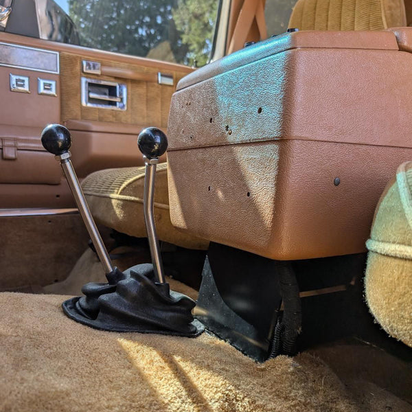 Squarebody Console Lift Versus Stock Console