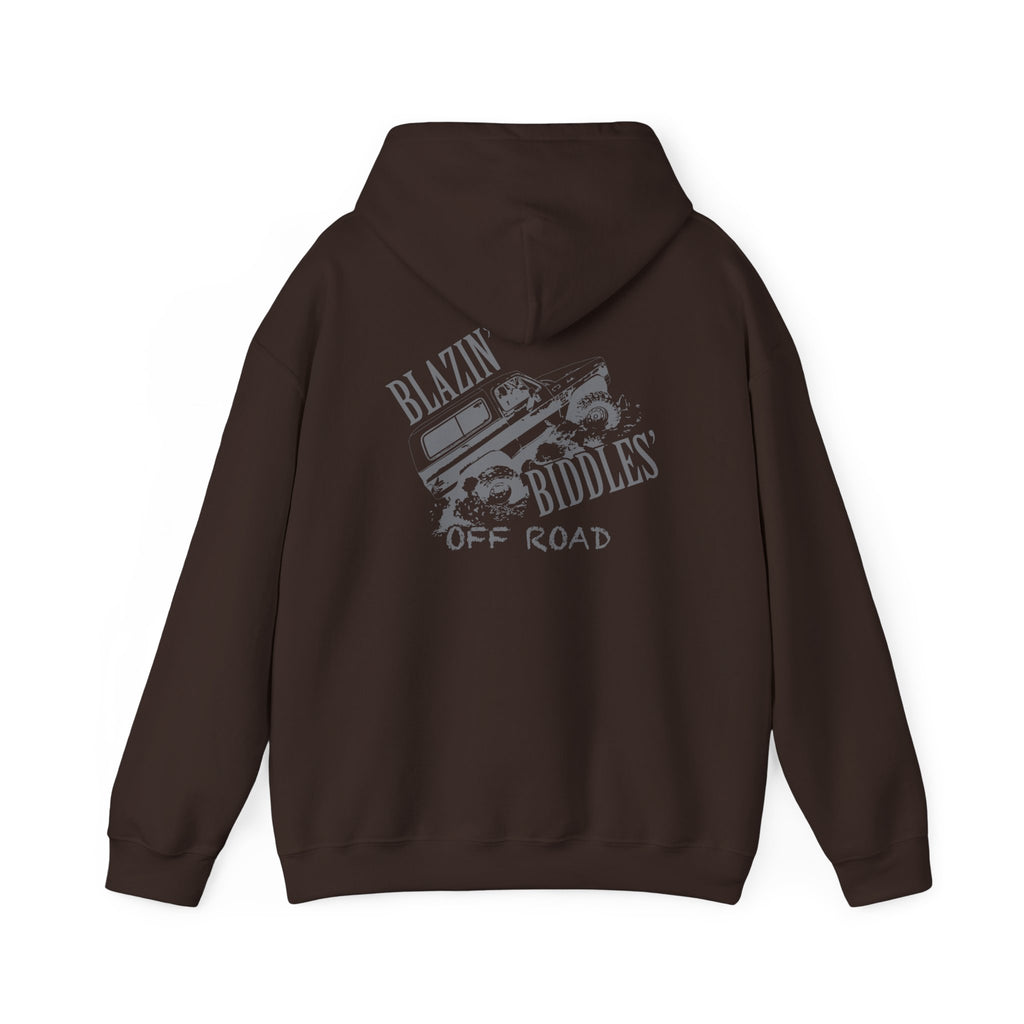 Blazin' Biddles Off-Road Logo Hoodie (Dark Colors)