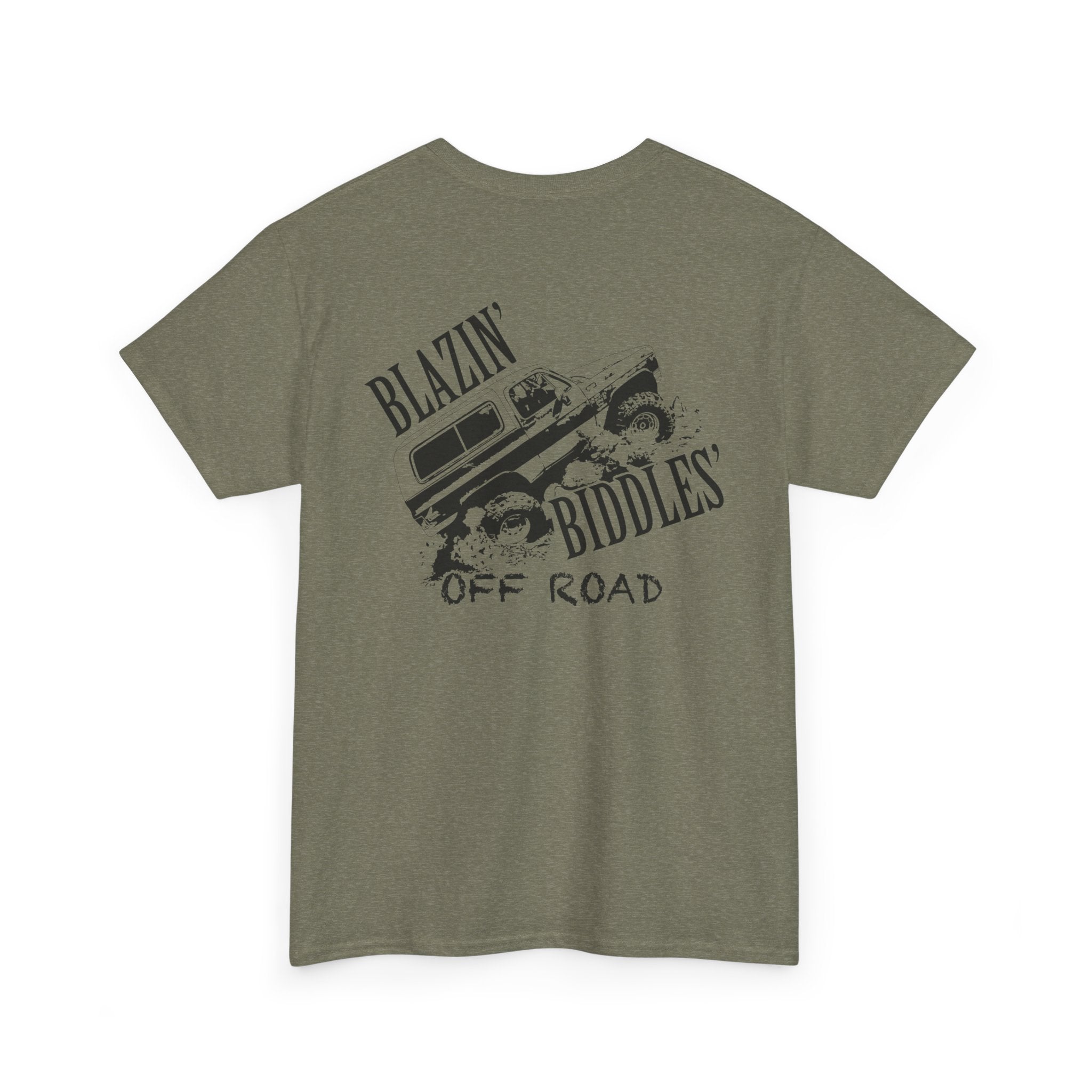 Blazin’ Biddles' Off-Road “Logo” Unisex Heavy Cotton T-Shirt