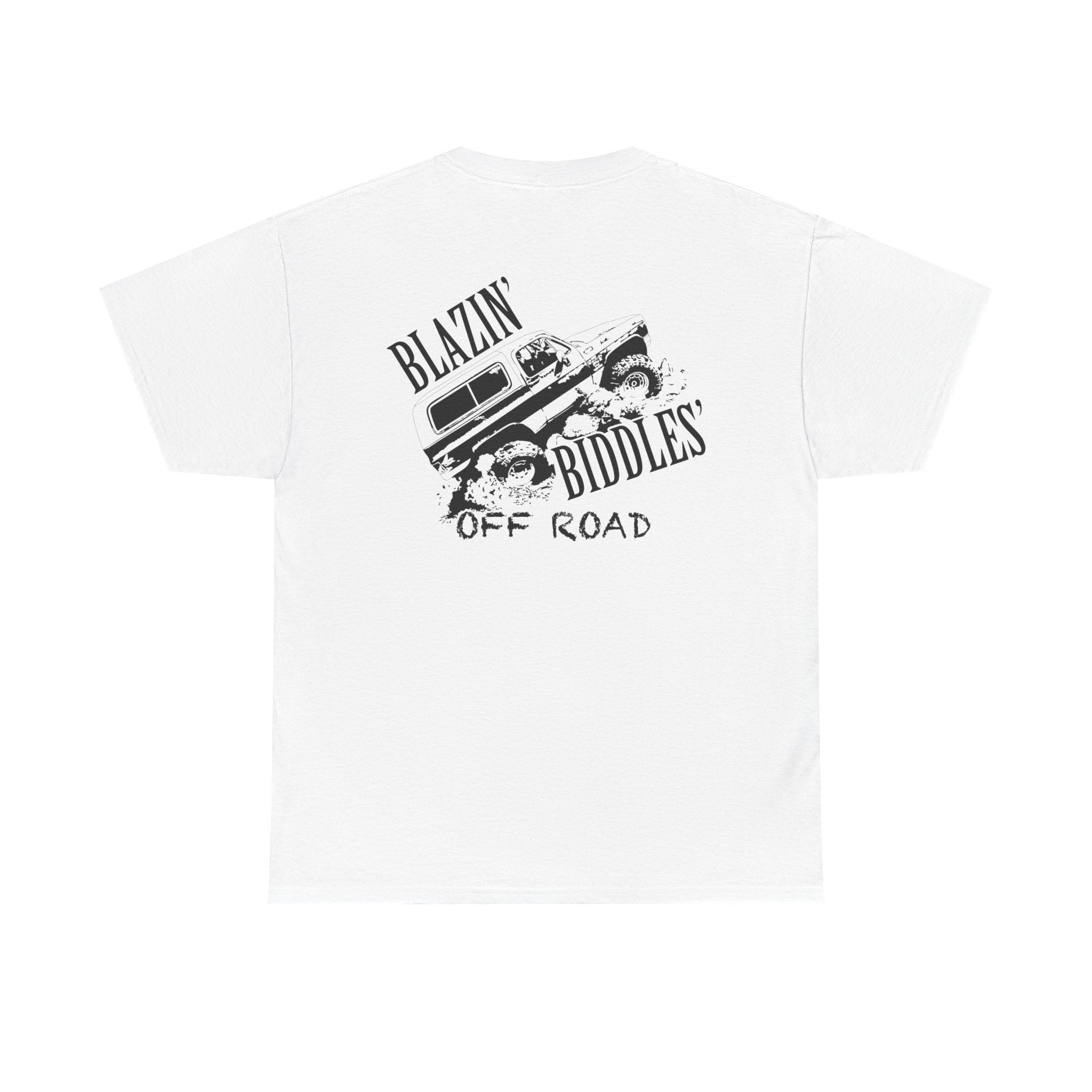 Blazin’ Biddles' Off-Road “Logo” Unisex Heavy Cotton T-Shirt