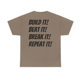 Blazin’ Biddles" Off-Road “Build, Beat, Break, Repeat” Unisex Heavy Cotton T-Shirt 36