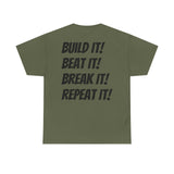 Blazin’ Biddles" Off-Road “Build, Beat, Break, Repeat” Unisex Heavy Cotton T-Shirt 42