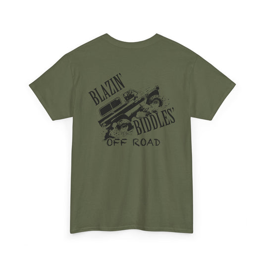 Blazin’ Biddles' Off-Road “Logo” Unisex Heavy Cotton T-Shirt