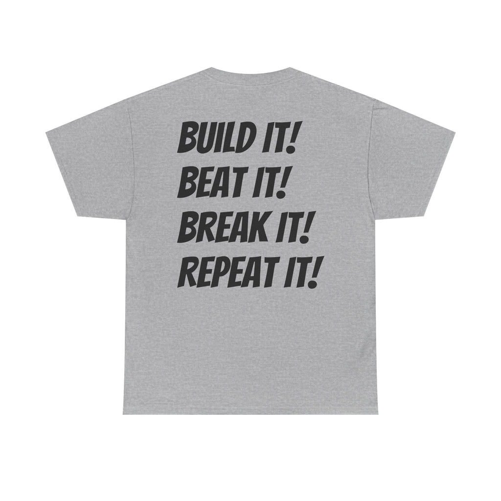 Blazin’ Biddles" Off-Road “Build, Beat, Break, Repeat” Unisex Heavy Cotton T-Shirt