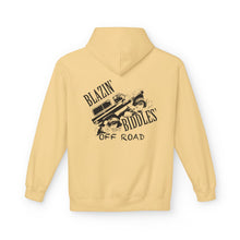 Blazin’ Biddles Off-Road Adventure Fleece Hoodie – Unisex Trail-Ready Warmth