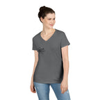 Blazin’ Biddles Off-Road “Build, Beat, Break, Repeat” Ladies V-Neck T-Shirt