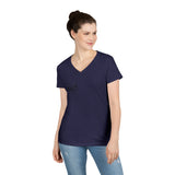 Blazin’ Biddles Off-Road “Build, Beat, Break, Repeat” Ladies V-Neck T-Shirt 30