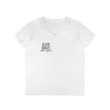 Blazin’ Biddles Off-Road LOGO Ladies V-Neck T-Shirt 3