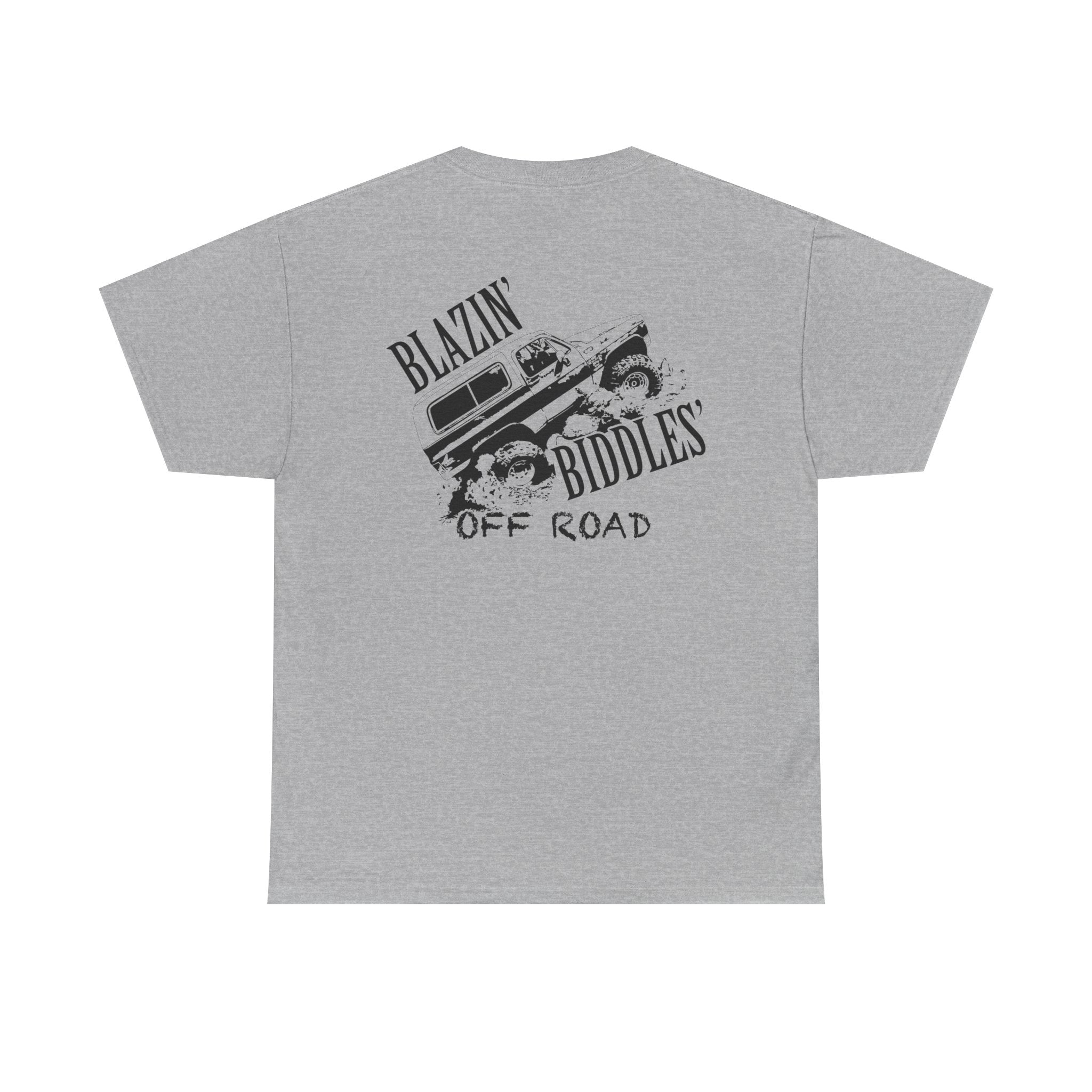 Blazin’ Biddles' Off-Road “Logo” Unisex Heavy Cotton T-Shirt