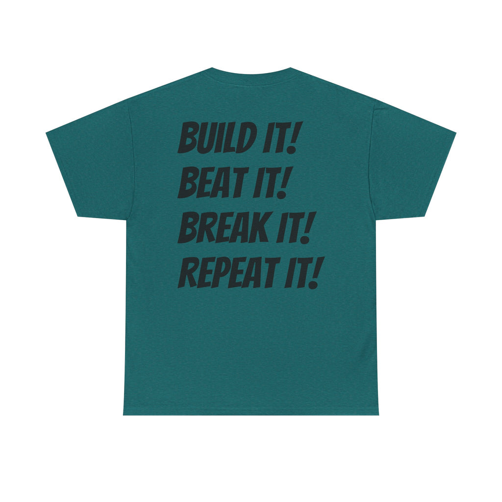 Blazin’ Biddles" Off-Road “Build, Beat, Break, Repeat” Unisex Heavy Cotton T-Shirt