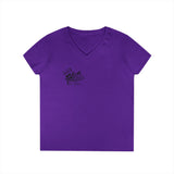 Blazin’ Biddles Off-Road “Build, Beat, Break, Repeat” Ladies V-Neck T-Shirt 10