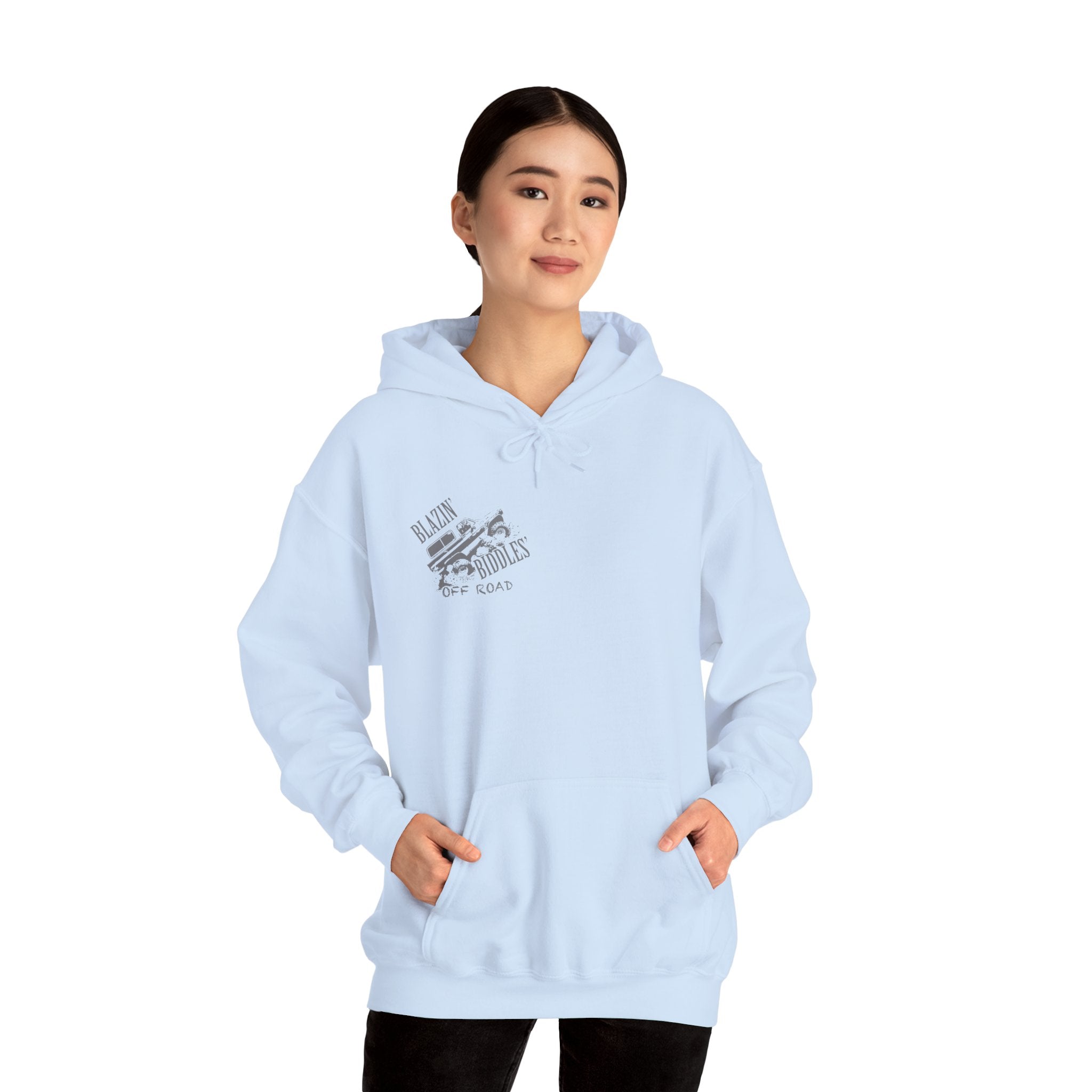 Blazin' Biddles Off-Road Logo Hoodie (Dark Colors)