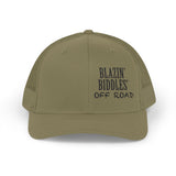 Blazin’ Biddles Off-Road Embroidered Snapback Trucker Cap – Squarebody Lifestyle Hat 4