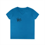 Blazin’ Biddles Off-Road “Build, Beat, Break, Repeat” Ladies V-Neck T-Shirt 6