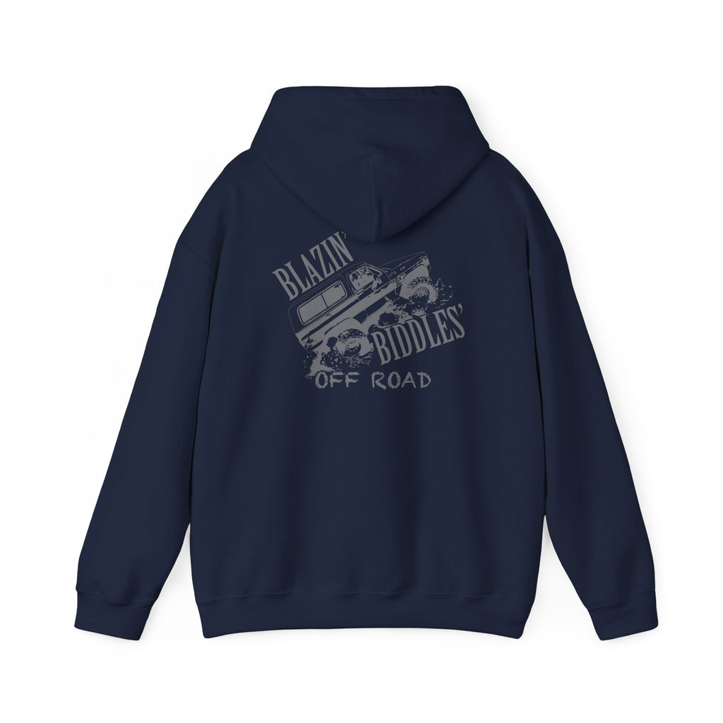 Blazin' Biddles Off-Road Logo Hoodie (Dark Colors)