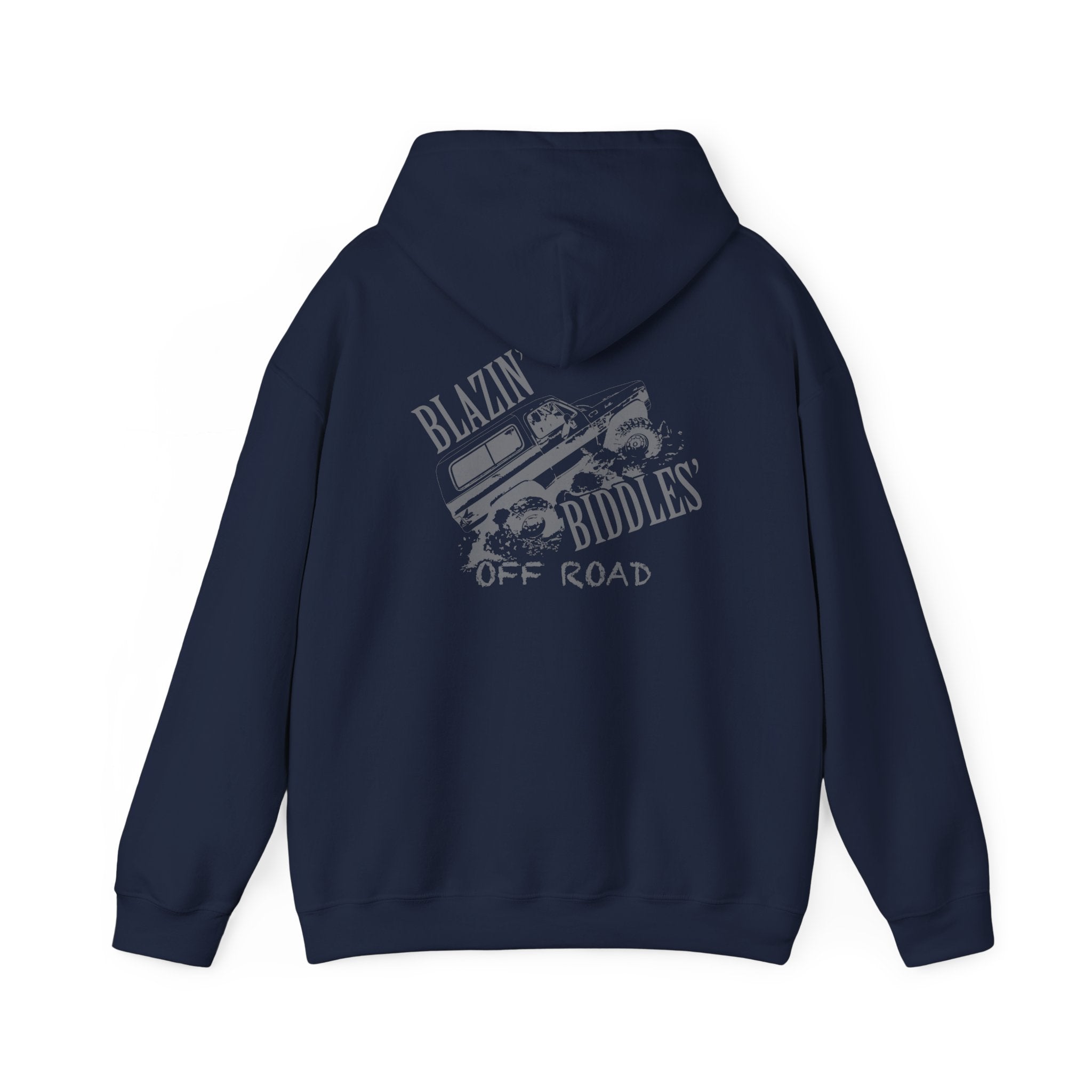Blazin' Biddles Off-Road Logo Hoodie (Dark Colors)