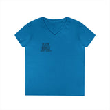 Blazin’ Biddles Off-Road LOGO Ladies V-Neck T-Shirt 7