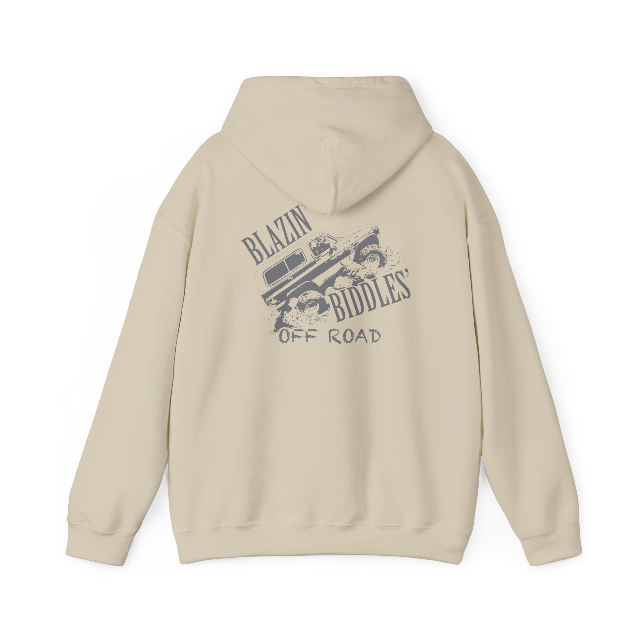 Blazin' Biddles Off-Road Logo Hoodie (Dark Colors)