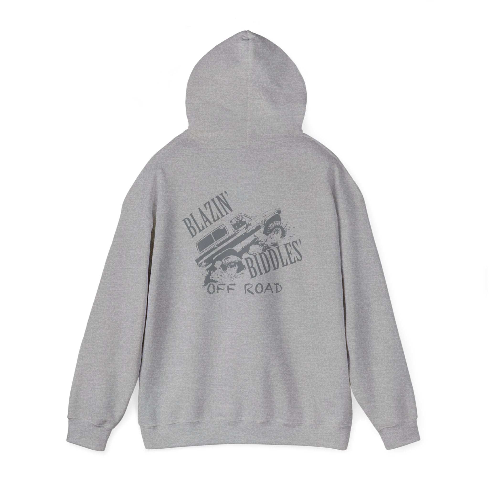 Blazin' Biddles Off-Road Logo Hoodie (Dark Colors)