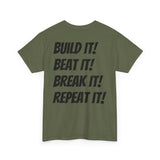 Blazin’ Biddles" Off-Road “Build, Beat, Break, Repeat” Unisex Heavy Cotton T-Shirt 44
