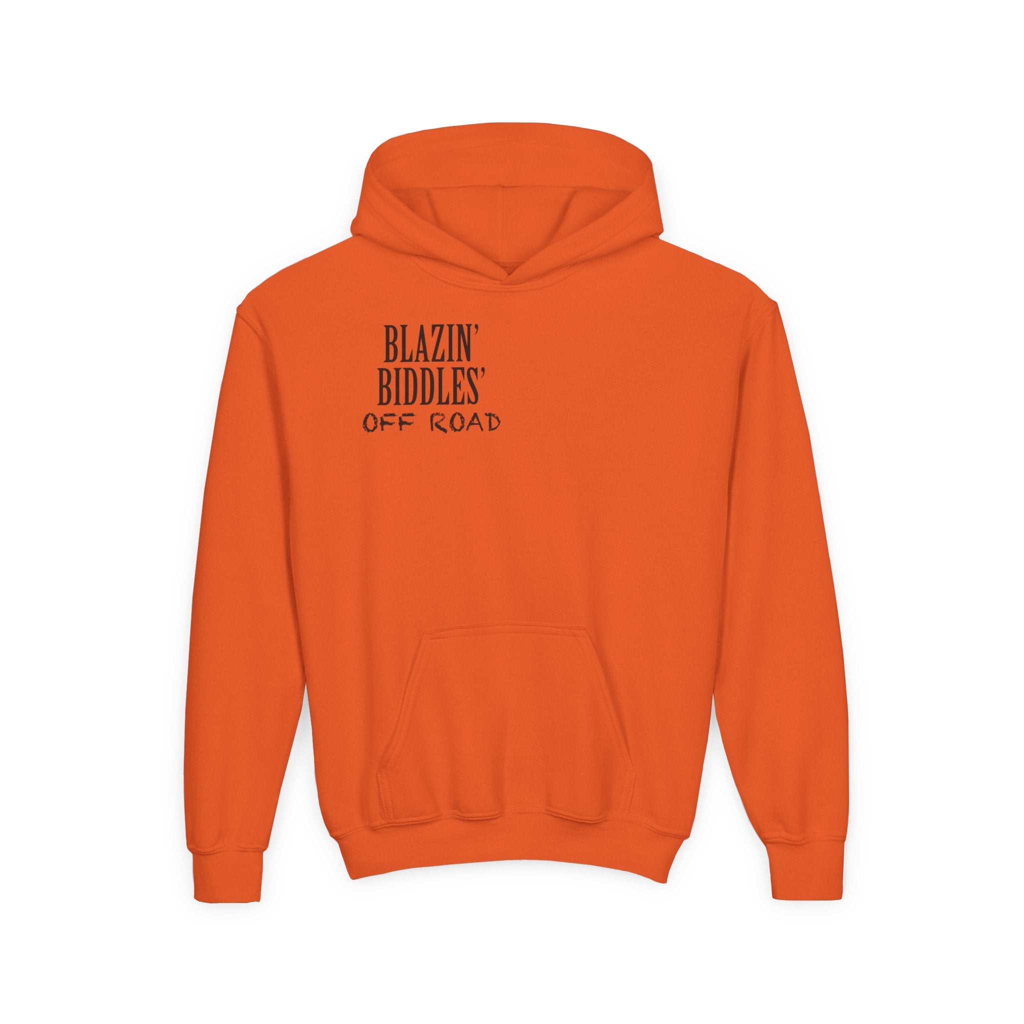 Blazin’ Biddles Off-Road Youth Hoodie – Adventure Ready Squarebody Apparel
