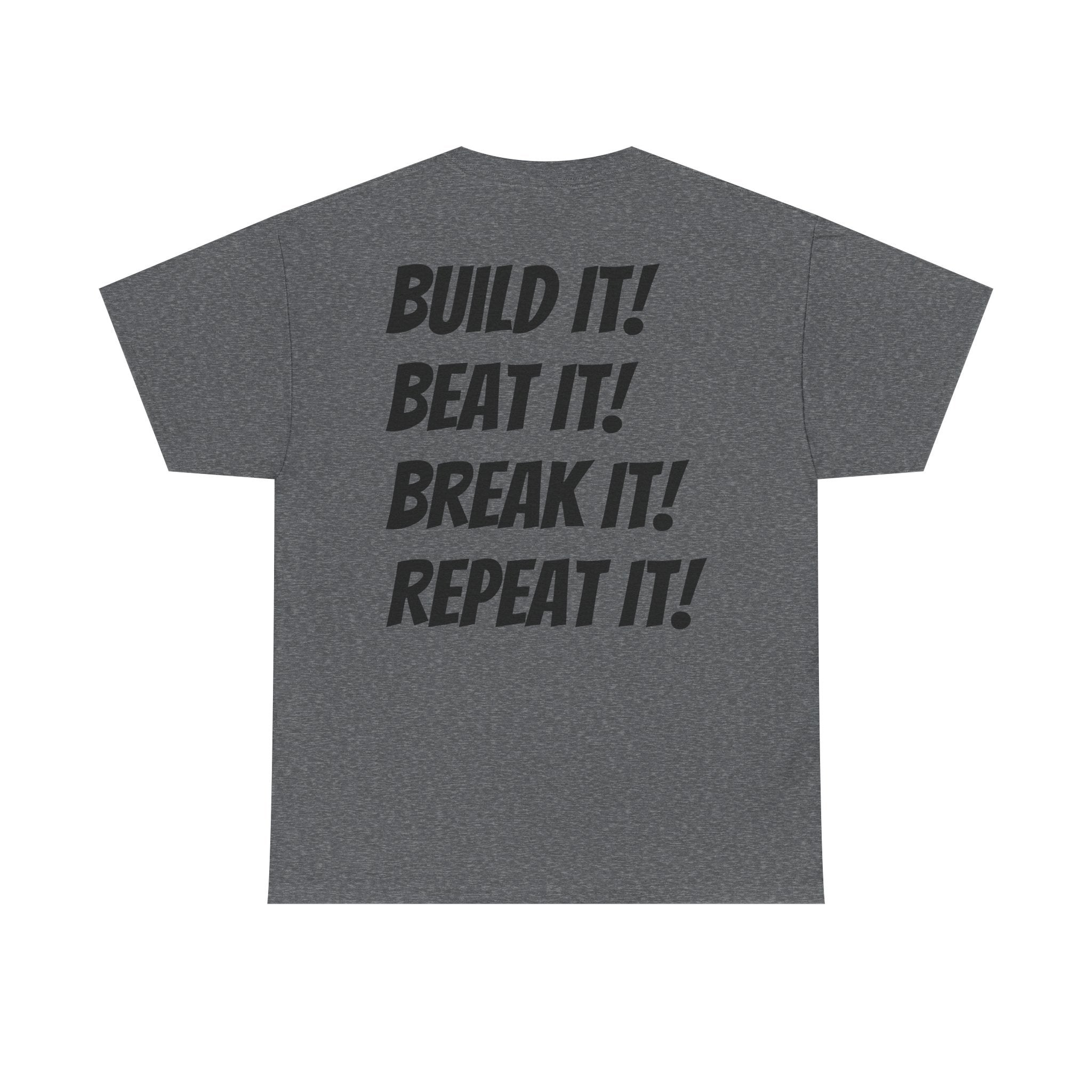 Blazin’ Biddles" Off-Road “Build, Beat, Break, Repeat” Unisex Heavy Cotton T-Shirt
