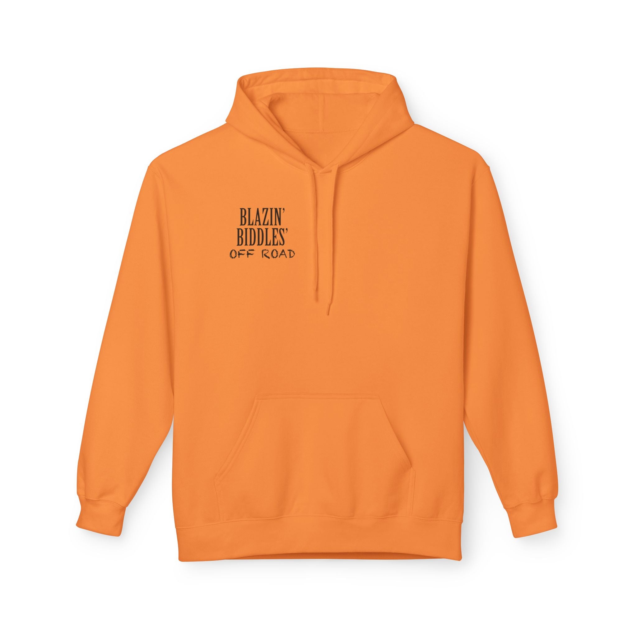 Blazin’ Biddles Off-Road Adventure Fleece Hoodie – Unisex Trail-Ready Warmth