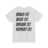 Blazin’ Biddles" Off-Road “Build, Beat, Break, Repeat” Unisex Heavy Cotton T-Shirt 26