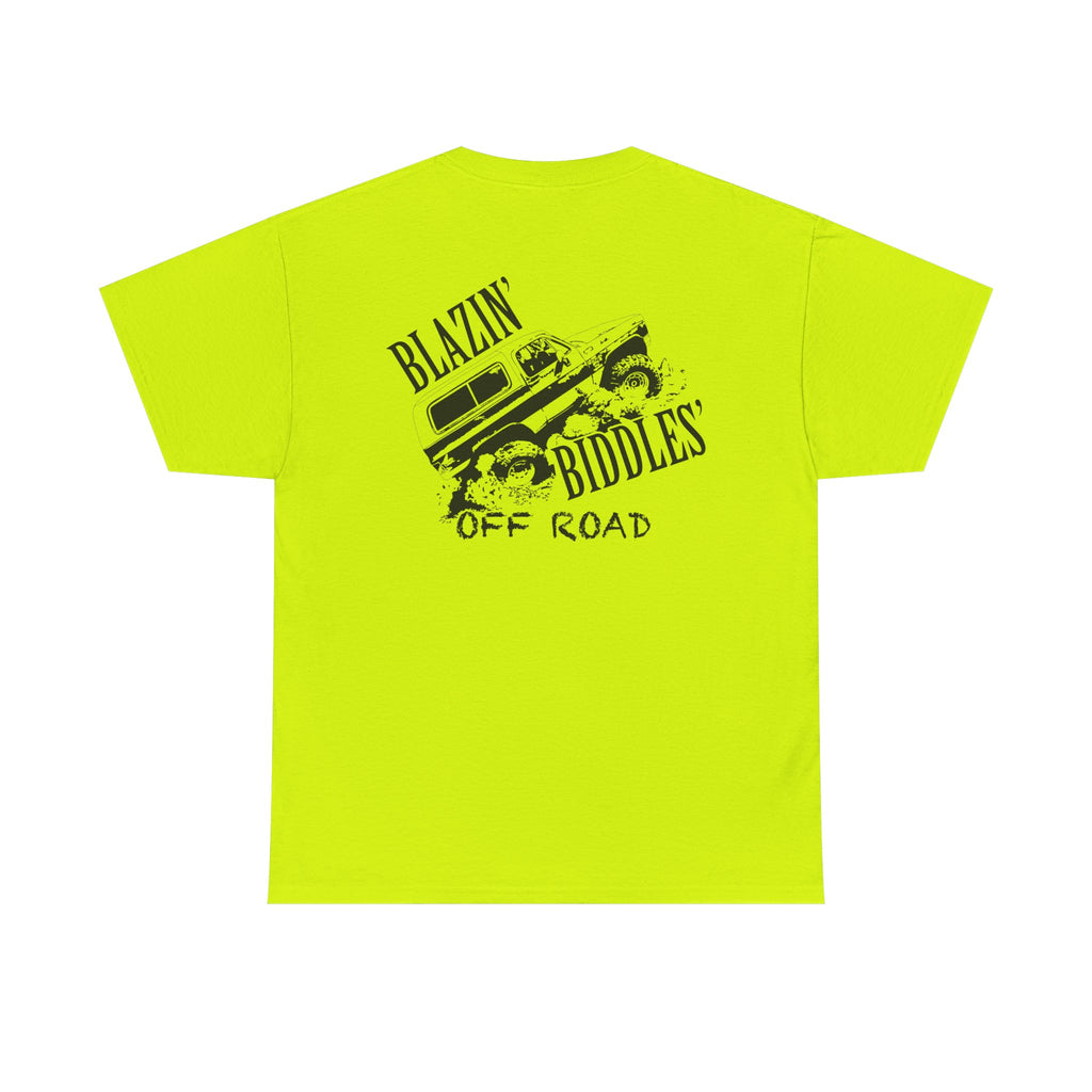 Blazin’ Biddles' Off-Road “Logo” Unisex Heavy Cotton T-Shirt