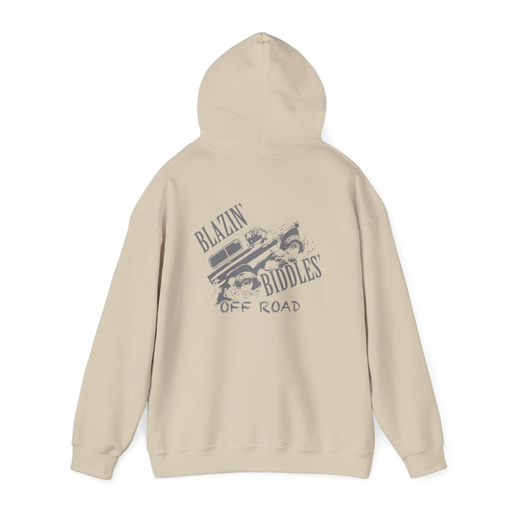 Blazin' Biddles Off-Road Logo Hoodie (Dark Colors)