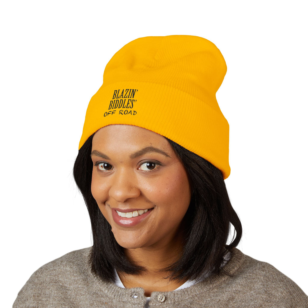 Blazin’ Biddles Off-Road Classic Embroidered Cuffed Beanie