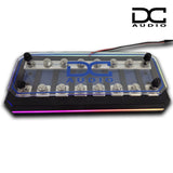 DC Audio Fused ANL Distribution Block with LED Base 4
