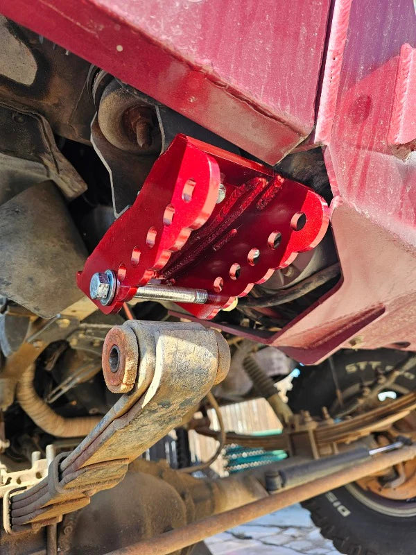 CFMi -  Adjustable Front Leaf Spring Hanger Pair for K-Series Squarebody Chevy Trucks, K5 Blazers and GMC Jimmys