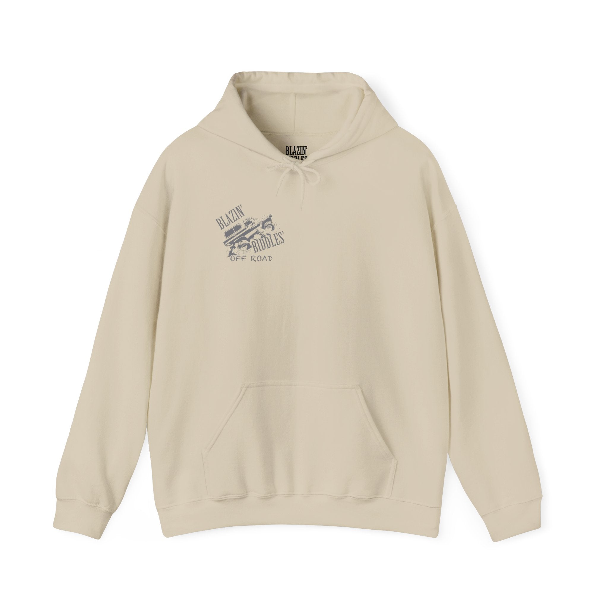 Blazin' Biddles Off-Road Logo Hoodie (Dark Colors)