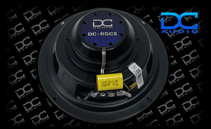 DC Audio DC-65CX 6.5” Coaxial Speakers – 100W RMS (Pair) DOORS