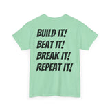 Blazin’ Biddles" Off-Road “Build, Beat, Break, Repeat” Unisex Heavy Cotton T-Shirt 47