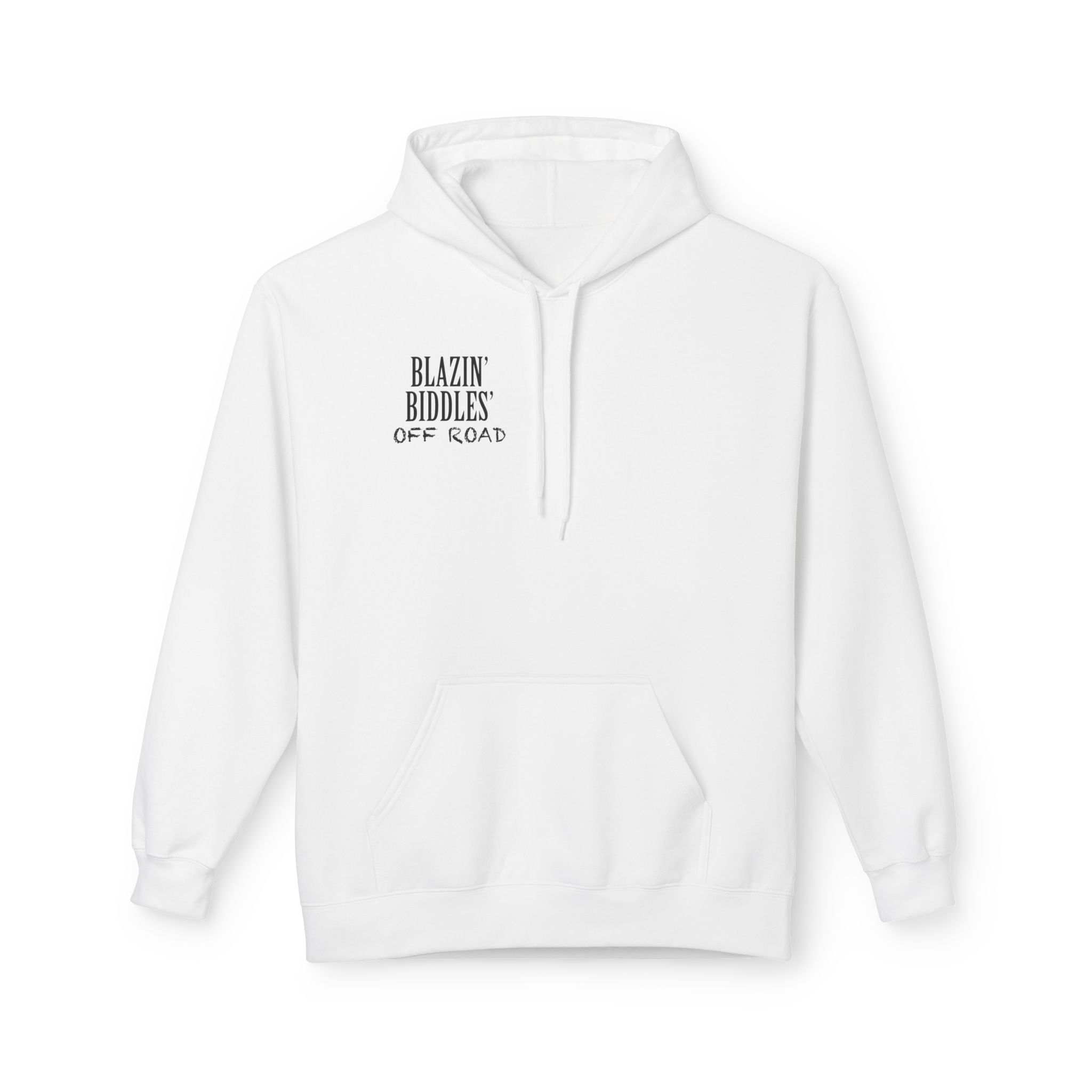 Blazin’ Biddles Off-Road Adventure Fleece Hoodie – Unisex Trail-Ready Warmth