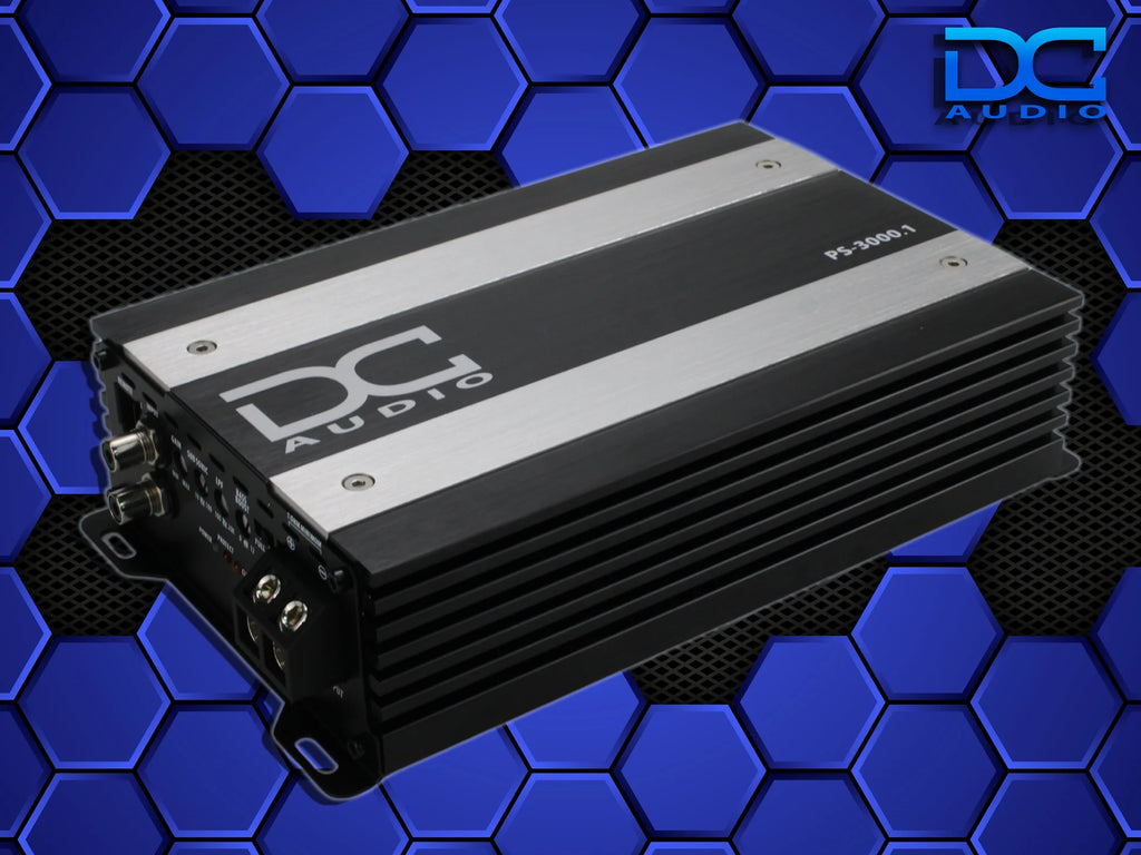 DC Audio PS-3000x1 Mini Full Range Monoblock Amplifier – 3,000W RMS