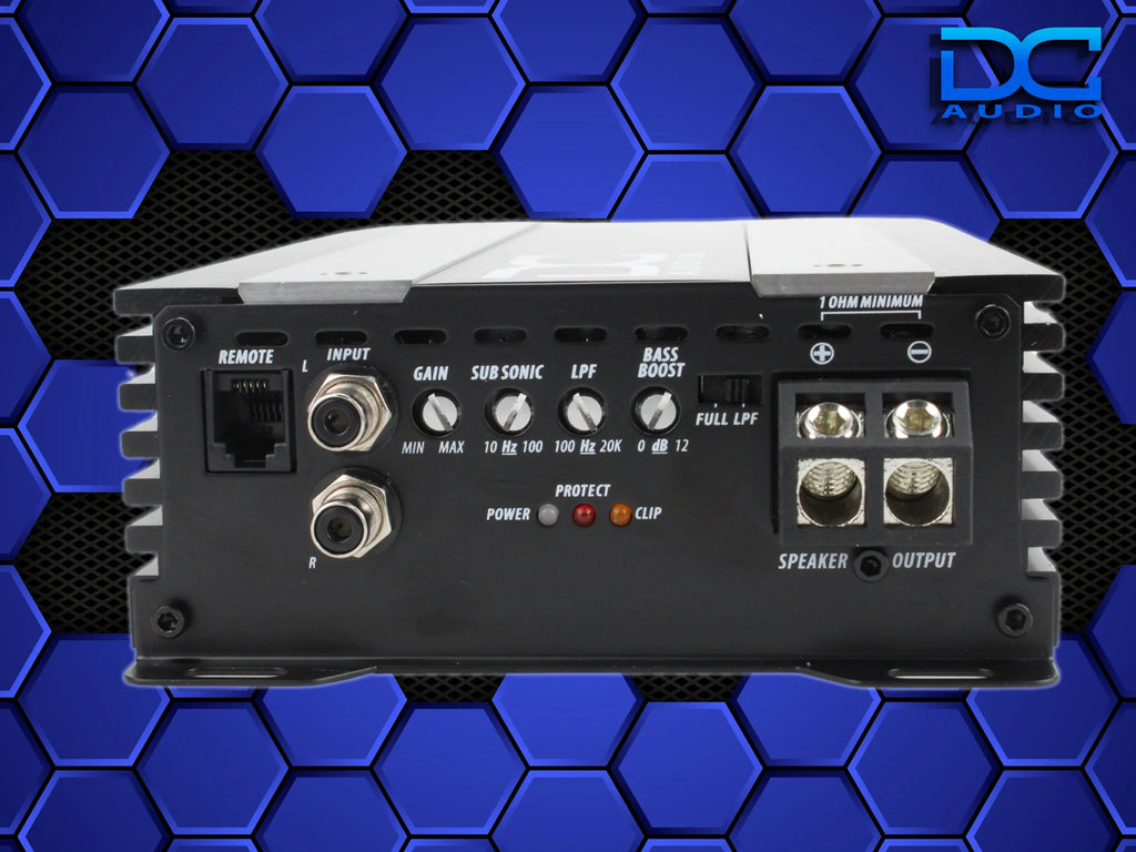 DC Audio PS-3000x1 Mini Full Range Monoblock Amplifier – 3,000W RMS