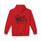 Blazin’ Biddles Off-Road Adventure Fleece Hoodie – Unisex Trail-Ready Warmth 54