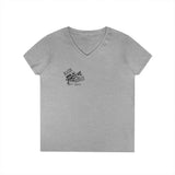 Blazin’ Biddles Off-Road “Build, Beat, Break, Repeat” Ladies V-Neck T-Shirt 4