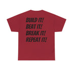 Blazin’ Biddles" Off-Road “Build, Beat, Break, Repeat” Unisex Heavy Cotton T-Shirt