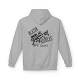 Blazin’ Biddles Off-Road Adventure Fleece Hoodie – Unisex Trail-Ready Warmth 30