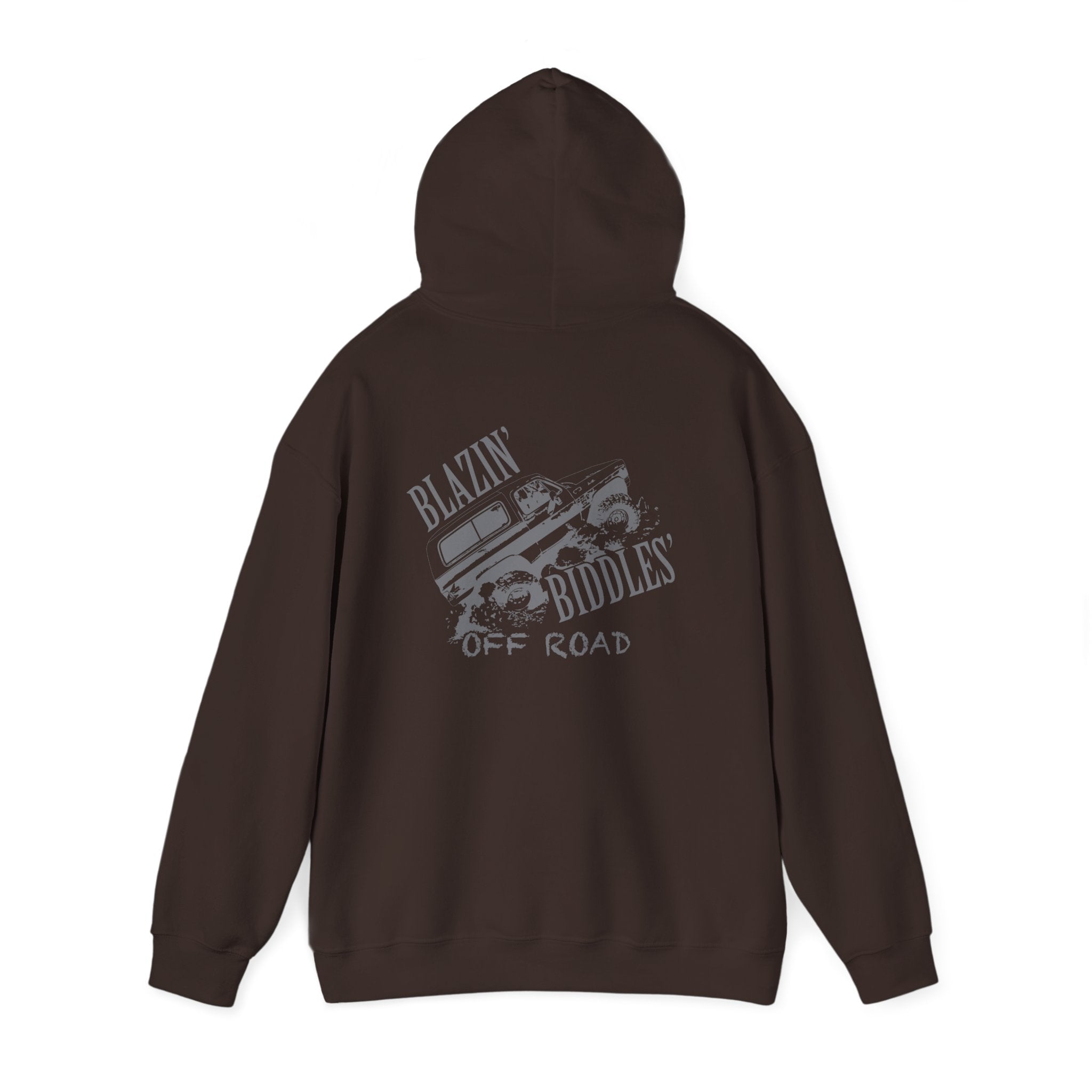 Blazin' Biddles Off-Road Logo Hoodie (Dark Colors)