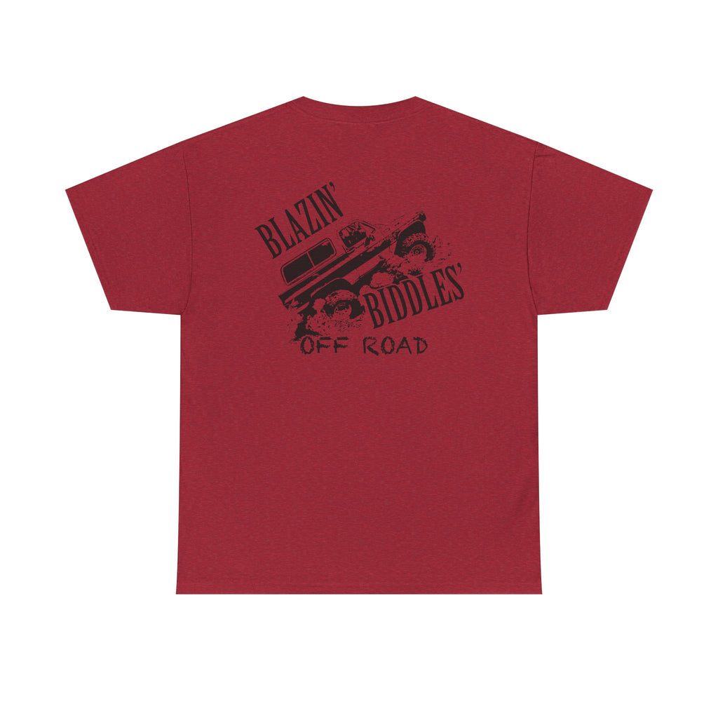Blazin’ Biddles' Off-Road “Logo” Unisex Heavy Cotton T-Shirt