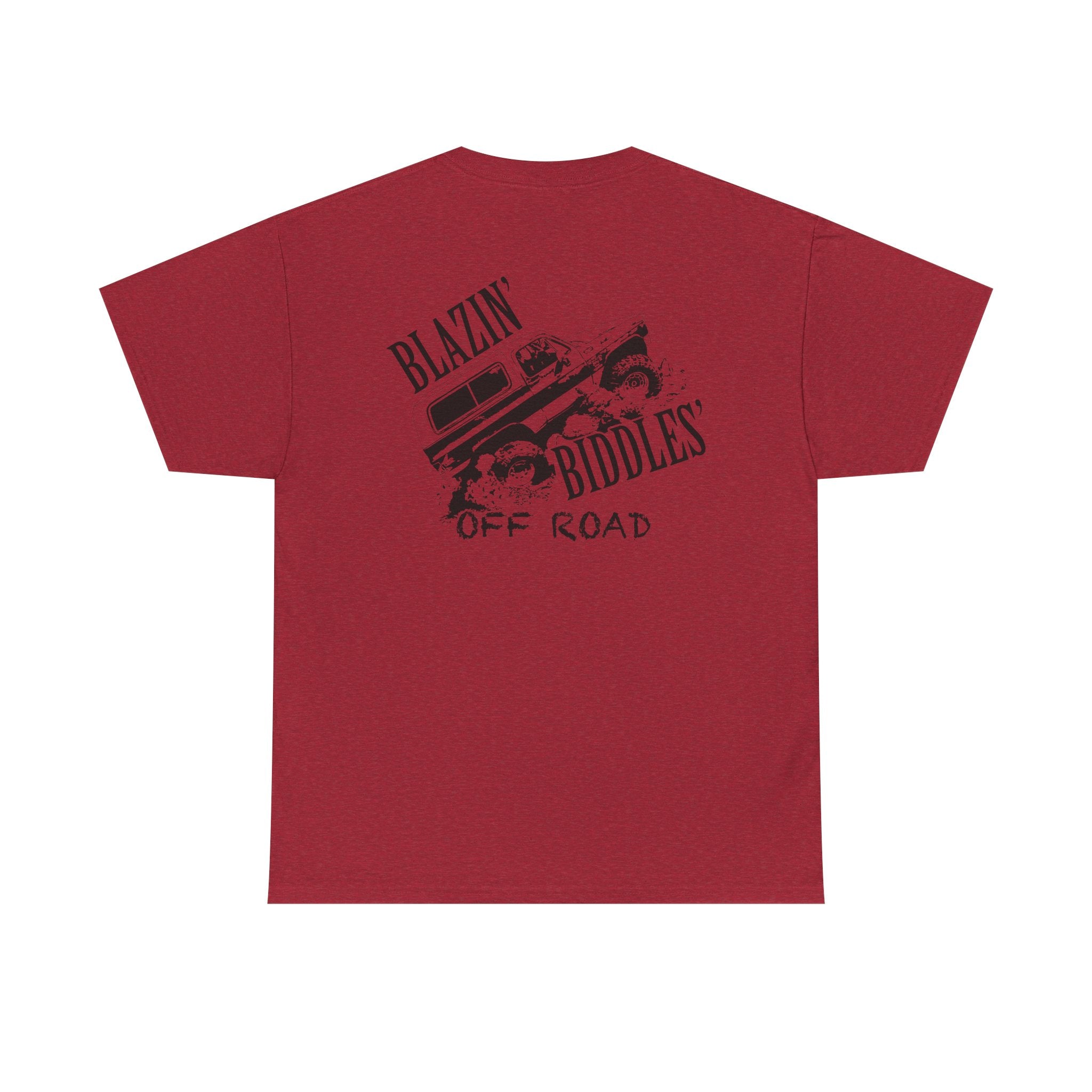 Blazin’ Biddles' Off-Road “Logo” Unisex Heavy Cotton T-Shirt