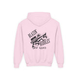 Blazin’ Biddles Off-Road Youth Hoodie – Adventure Ready Squarebody Apparel 1