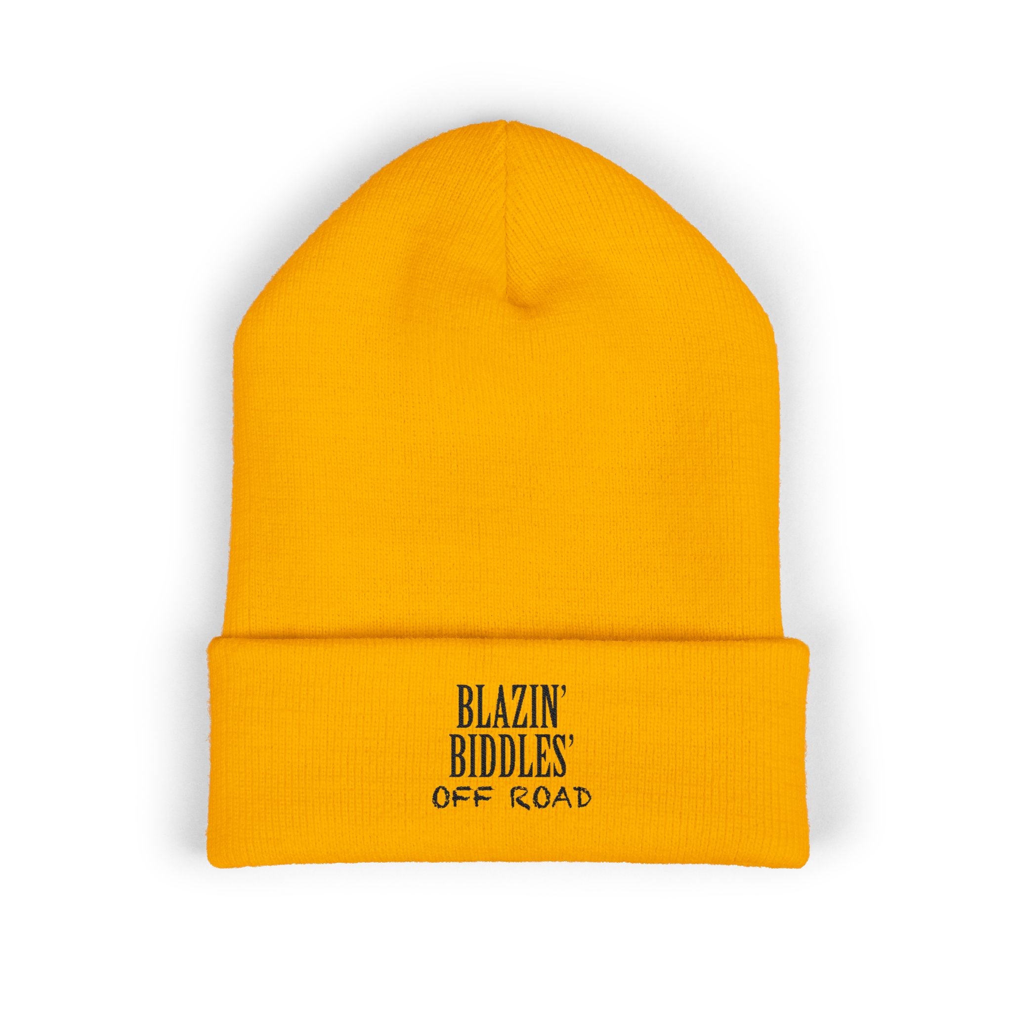 Blazin’ Biddles Off-Road Classic Embroidered Cuffed Beanie