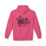 Blazin’ Biddles Off-Road Adventure Fleece Hoodie – Unisex Trail-Ready Warmth 51